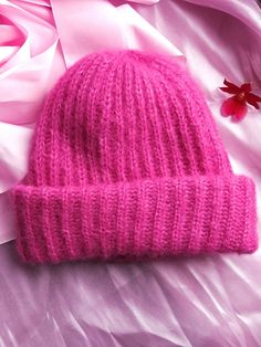 Pink mohair hat. Made with a luxury mix of natural mohair and silk (70% mohair, 30% silk). Very beautiful pink color. Thanks to the high-quality material the hat is very warm, soft, and looks great. Pink One-size Beanie, Pink Winter Bonnet Cap, Warm Mohair Beanie Hat, One Size Pink Soft Knit Beanie, Pink Winter Hat With Short Brim, Pink Short Brim Winter Hat, Pink Warm Bonnet One Size, Warm Pink Bonnet, One Size Fits Most, Warm Pink Bonnet One Size Fits Most