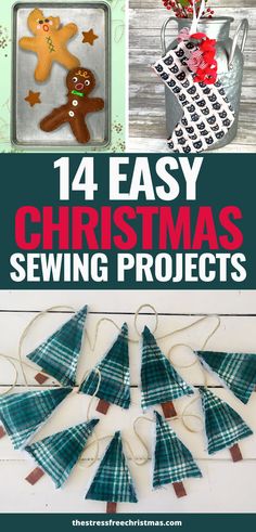 christmas sewing projects that are easy to make