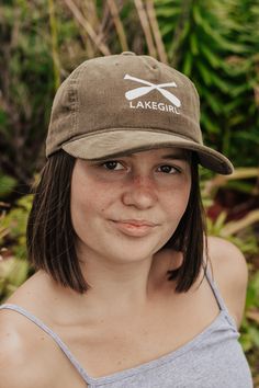 Lakegirl Web Exclusive! Corduroy low profile cap with a self fabric adjustable back strap and embroidered logo. 100% cotton Casual Corduroy Baseball Cap With Curved Bill, Casual Corduroy Snapback Dad Hat, Casual Corduroy Snapback Baseball Cap, Casual Corduroy 5-panel Baseball Cap, Corduroy Baseball Cap With Embroidered Logo, Casual Corduroy Trucker Hat, Casual Corduroy Dad Hat With Curved Brim, Corduroy Cap, Lake Girl