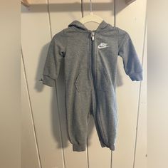 Questions? Leave A Comment Below! Nike Zip Up Romper For Baby! Never Worn But Washed Zip Up Romper, Nike Romper, Nike Bottoms, Nike Zip Up, Kids Nike, Kids Bottoms, Leave A Comment, Jumpsuit Romper, Zip Ups