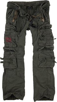 Surplus Men's Royal Traveler Cargo Trousers, Royalblack, 3XL at Amazon Men’s Clothing store Combat Pants, Travel Pants, Manama, Cargo Trousers, Dream Clothes, Retro Outfits, Look Cool, Trekking, Aesthetic Clothes