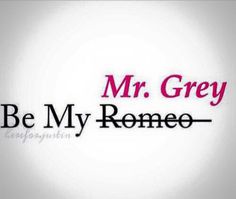 the logo for mr grey's be my remeo