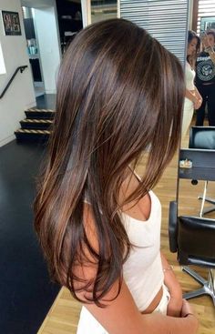 Brown Hair Color, Hair Color Light Brown, Highlights Brown Hair, Haircuts Straight Hair