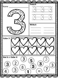 Numbers: Number Recognition 1-20 by Sue's Study Room | TPT