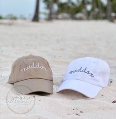 The toddler hat that every little one needs! Personalized Hat, Girl Hats, Monogram Hats, Large Hats, Toddler Hat, Personalized Gifts For Kids, Photography Lighting, Embroidered Hats, Cute Hats