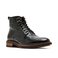 Steve Madden-Noby Boot Bring classic vibes to your wardrobe with the Noby boot from Steve Madden. This leather pair is sure to pair well with fave fits thanks to its versatile silhouette. Gift Inspo, Men’s Boots, Black Boots, Steve Madden, Bring It On, Wardrobe, Boots, Leather, Black