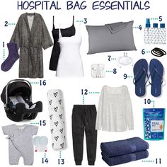 packing your hospital bag for the first time