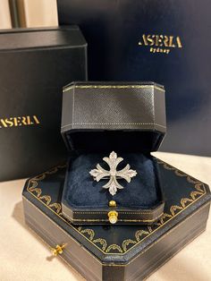 Elevate Your Gifting Experience! All our products come beautifully packaged in luxurious jewelry boxes, making them the perfect gift for someone special! This handcrafted vintage-inspired brass cross brooch, featuring intricate detailing and a luxurious silver-tone finish, makes a bold statement for any occasion. Its elegant design adds timeless sophistication to your wardrobe, perfect for formal events, weddings, or daily elegance. Crafted for those who love unique jewelry, it also makes an ide Cross Brooch, Luxurious Jewelry, Jewelry Boxes, Vintage Jewellery, Bridal Wear, Luxury Jewelry, Formal Event, Elegant Design, Brooches