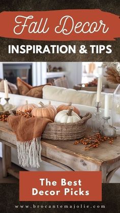 the best fall decor and tips