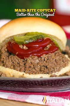 a close up of a sandwich on a plate