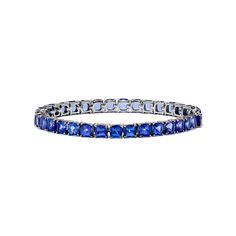 Effy Nahla Siri Sterling Silver Tanzanite Tennis Bracelet Sapphire Bangle Bracelet For Formal Occasions, Formal Blue Tanzanite Bracelets, Formal Sapphire Bracelet, Silver Tanzanite Bracelets For Formal Occasions, Formal Tanzanite Bracelets Fine Jewelry, Formal Tanzanite Fine Jewelry Bracelets, Elegant Tanzanite Bracelets For Formal Occasions, Formal Tanzanite Round Bracelets, Round Tanzanite Bracelets For Formal Occasions