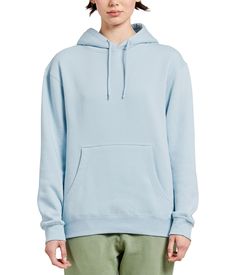 "✦ LIGHT BLUE HOODIE ✦ The hoodie that started it all. This unisex classic mid-weight hoodie is made from our premium 3-end fleece, ensuring a soft feel, ideal for printing, and minimal shrinkage. It offers a comfortable, relaxed fit for everyday wear. - Color: Light Blue. - 80% ringspun cotton, 10% polyester, 10% recycled polyester. - 3-End Fleece - 100% cotton face - Double-needle topstitching - Kangaroo pocket - Ribbed cuffs and waistband - 8.25 oz. Unisex. FIT: - Regular fit - Take your usua Light Blue Fleece Sweatshirt With Drawstring Hood, Light Blue Hoodie With Ribbed Cuffs For Winter, Light Blue Hoodie Sweatshirt With Drawstring, Light Blue Crew Neck Hoodie With Ribbed Cuffs, Light Blue Hooded Sweatshirt With Kangaroo Pocket, Blue Hooded Sweats With Drawstring Hood, Light Blue Hoodie With Drawstring Hood And Relaxed Fit, Light Blue Cotton Hoodie, Light Blue Relaxed Fit Hoodie With Drawstring