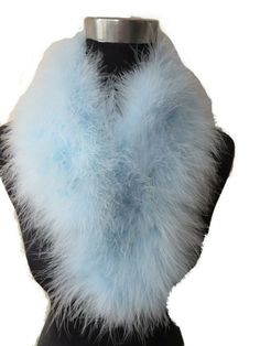 Description Commodity: Real ostrich feather fur scarf Material: Real ostrich feather  and Imitation silk cloth  Color:  Light blue Size: The Scarf long about=70cm ,          The Scarf width =14cm,; 1 inch=2.54cm.(size error 1-2 cm) Friendship reminder: 1.All of our raw material is from artificial breeding. 2.If you have any questions, please contact us by EBAY MESSAGE in time. we will try to resolve your concerns within 24 hours no matter how small.(Generally, we can reply to you in time, but so Feather Scarf, Scarf Material, Ostrich Feather, Fur Scarf, Party Lights, Ostrich Feathers, Raw Material, Bride Wedding, Mother Of The Bride Dresses