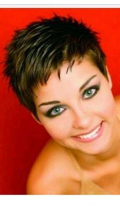 Pixie Haircut Without Bangs, Short Messy Hair Choppy Pixie Cuts, Razored Hair, Short Short Hair, Short Spiky Haircuts