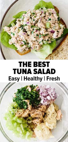 the best tuna salad is easy and healthy