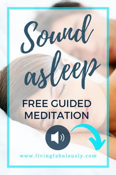 Get this free downloadable guided relaxation for restorative sleep. This is a 13 minute guided relaxation that results in deep relaxation, elimination of stress and a readiness to fall asleep easily. For meditation beginners or for anyone who has trouble falling asleep. #meditation #sleep #guidedmeditation #livingfabulously Meditation For Sleep Falling Asleep, Sleep Meditation Falling Asleep, Meditation Beginners, Guided Relaxation, Trouble Falling Asleep, Healthy Sleep Habits, Sleep Remedies