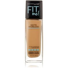 MaybellinePack of 2 Size: 1 oz.  Color: Beige. Matte Poreless Foundation, Water Based Foundation, Maybelline Colossal, Fit Me Matte And Poreless, Moisturizing Foundation, New York Fits, Beauty App, Lightweight Foundation, Natural Foundation