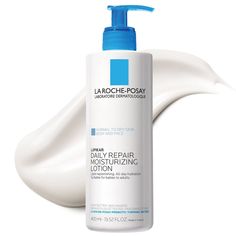 La Roche Posay Daily Body Moisturizer with Shea Butter & Glycerin is a daily lightweight body lotion for dry skin that helps replenish skin's essential lipids and provides all day hydration. It is a heavy-duty formula with a lightweight, fast absorbing texture that leaves skin feeling smooth and moisturized with a non-greasy and non-sticky finish. Its formula contains a high concentration of La Roche-Posay Prebiotic Thermal Water known for its hydrating, soothing, and antioxidant properties, She Body Lotion For Dry Skin, Dry Skin Body, Best Lotion, Ootd Instagram, Lotion For Dry Skin, Moisturizing Body Lotion, Cold Cream, Body Milk, Shea Body Butter