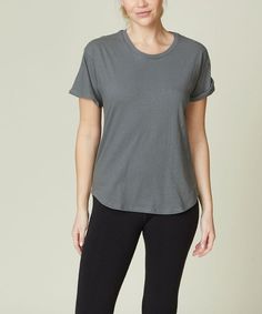 If you are looking for a classic basic top, this recycle cotton top is the one. Natural vintage touch and feeling good of being sustainable way.100% pre washed recycle cottonCarefully made in USASIZE S M LLENGTH 26.5" 27" 27.5" WIDTH 18" 18.5" 19"SLEEVE 6" 6.45" 7"Made In: MADE IN USAFabric Contents: 55% Recycled Cotton 45% CottonCare Instructions: MACHINE WASHSize Measurement (inch): S: (Bust), (Waist), (Hips), (Length) M: (Bust), (Waist), (Hips), (Length) L: (Bust), (Waist), (Hips), (Length) X Fitted Organic Cotton Casual T-shirt, Everyday Washed Organic Cotton T-shirt, Washed Short Sleeve Organic Cotton T-shirt, Solid Soft-washed Organic Cotton T-shirt, Soft-washed Cotton Tank Top In Relaxed Fit, Top Banana, Feeling Good, Cotton Top, Basic Tops