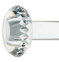 an image of a glass door handle on a white background