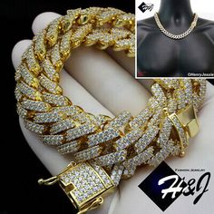 Find ideas๏ฟฝand inspiration for 20 MEN 14K GOLD PLATED ICY BLING CZ 14MM GOLD MIAMI CUBAN CURB NECKLACE*BGN6, Fashion Jewelry Gold Cuban Link Necklace Iced Out, Cuban Link Chain Jewelry With Cubic Zirconia, Gold Cuban Link Iced Out Jewelry, Gold Iced Out Cuban Link Jewelry, Gold Iced-out Cuban Link Necklace, Gold Cuban Link Chain Necklace Iced Out, Gold Cuban Link Jewelry With Cubic Zirconia, Cuban Link Cubic Zirconia Necklace With Gold Chain, Gold Iced Out Cuban Link Necklace