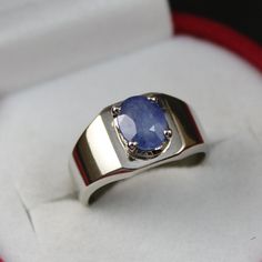 Women Ceylon Blue Sapphire Ring Sterling Silver 925 Ring Great Luster Blue Sapphire Ring Neelam Ring Blue Gem Ring Sapphire Handmade Ring Product Type: Ring Ring Size: 5 US, 6 US, 7 US, 8 US, 9 US, 10 US, 11 US, 12 US, 13 US, 14 US Stone Type: Sapphire, Neelam Metal Type: Sterling Silver 925 Main Stone: Blue Sapphire Main Stone Color: Blue Handmade: Yes, Artisan Ring Type: Natural Unheated and Treated This Sterling Silver Ring is a perfect gift for women. The ring showcases an elegant design with unique Beautiful Blue Sapphire stone. Get it for your loved one, or treatment yourself for a classic timeless style. Since these stones are natural stones, we cannot guarantee stone texture you will receive. Each ring will have different texture as you can see from photos. All orders come in a spe Blue Sapphire Rings For Promise, Blue Sapphire Gemstone Rings, Blue Round Band Jewelry Gift, Blue Opal Ring For Anniversary In Fine Jewelry Style, Blue Sapphire Ring With Round Band, Blue Sterling Silver Round Band Jewelry, Blue Sapphire Round Rings, Blue Sapphire Birthstone Ring, Blue Fine Jewelry Ring