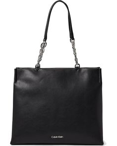 Calvin Klein Kaitlyn Tote Back Bag, Womens Calvin Klein, Product Reviews, Black Silver, Bags Handbags, Calvin Klein, Silver Tone, Tote Bag, My Style