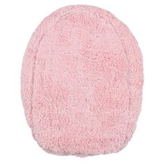 a pink rug on a white background