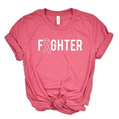 October Shirts, Pink Power, Student Council, Kindness Shirts, Fitted Style, Awareness Shirt, Color Charts, Shirt For Women, Cricut Ideas