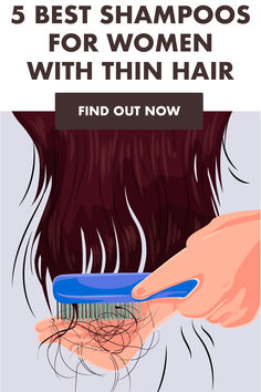 Find out the best shampoo to use if you have thinning hair! Best Shampoo For Women, Maureen Johnson, Apple Cider Vinegar Shampoo, Easy Care Hairstyles, Microwave Plate, Best Shampoo, Shampoo For Thinning Hair, Rust Removers, Hair Protein