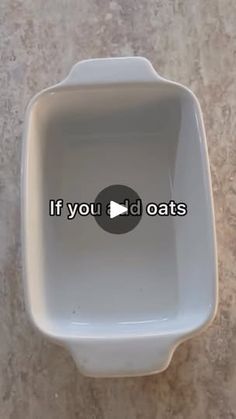 a white urinal with the words if you'd oats on it