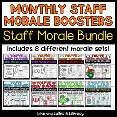 the bundle includes 8 different activities to help students learn more