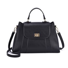 This Burke mini satchel bag from Mellow World features signature geometric lines and a turn-lock closure. How do you accessorize? Check out our ACCESSORIES GUIDE for essential tips to elevate your style with must-have accessories.DETAILS 7.5"H x 11"W x 4"D Handle: 3'' drop Crossbody strap length: 43"-48" Removable/adjustable crossbody strap Twist-lock closure Gold-tone hardware Interior: 1 back zip pocket, 2 front slip pockets Exterior: 1 back zip pocketCONSTRUCTION & CARE Body: faux leather Lin Mini Satchel Bag, Accessories Guide, Satchel Bag, Geometric Lines, Crossbody Strap, Satchel Bags, Handbag Accessories, Zip Pockets, Satchel