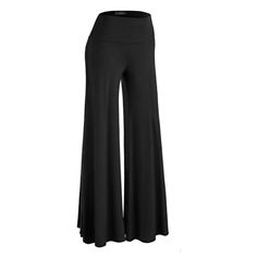 Color: Black 95% Rayon 5% Spandex 0.7" High; 14" Wide Pull-On Closure / Assorted Colors Lightweight Soft & Comfy Stretchy Jersey Fabric High Waist Or Low Rise, Foldable Waistband Palazzo Lounge Pants, Wide Flare Leg, Flowy Style, Fitted Waist And Hip Just Ask For Available Sizes: Xs, S, M, L, Xl, Xxl, 3xl, 4xl And 5xl Item # Mi698 Black Stretch Ankle-length Dress Pants, Black Wide Leg Elastane Yoga Pants, Black Stretch Wide-leg Yoga Pants, Black Wide-leg Yoga Bottoms, Black Wide-leg Pants For Yoga, Black Full-length Elastane Bottoms, Stretch Dress Pants For Night Out, Chic Black Elastane Yoga Pants, Black Elastane Full-length Bottoms