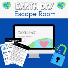 the earth day escape room is open and ready to be used