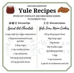 Yule Recipes Winter Solstice, Yule Recipes Pagan, Wiccan Recipes, Pagan Recipes, Yule Party, Yule Recipes, Symptoms Of Adrenal Fatigue