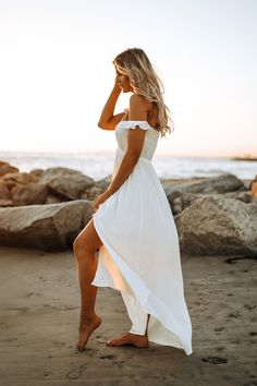 Off-the-Shoulder White Dress | Shop Magnolia Boutique Chic White Maxi Length Off Shoulder Dress, Chic White Off Shoulder Dress For Day Out, Chic White Off-shoulder Strapless Dress, Flowy Strapless Off-shoulder Summer Dress, Flowy Strapless Off Shoulder Summer Dress, Summer Strapless Off Shoulder Flowy Dress, Flowy Off-shoulder Vacation Dress, Flowy Off Shoulder Dress For Spring, Chic White Off-shoulder Mini Dress