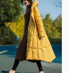 Sewing Summer Dresses, Short Coats Women, Coat Plus Size, Elegant Coats, Duck Down Jacket, Blue Summer Dresses, Long Parka, Warm Yellow, Plus Size Kleidung