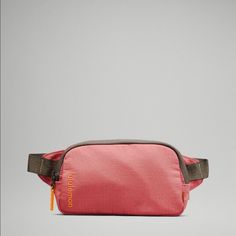 Nwt Color: Brier Rose Make It A Mini. This Compact Yet Capable Belt Bag Has Space For Your Phone, Keys, And All The Adventure That You Can Fit Inside A Day. Designed For On The Move Water Repellent Versatile Pink Bag With Zipper Pouch, Casual Pink Outdoor Bag, Functional Pink Bag For Outdoor Activities, Functional Pink Bag With Zipper Pouch, Functional Pink Nylon Bags, Sporty Bag With Zipper Pouch For Outdoor Activities, Sporty Pink Bag For Outdoor, Pink Bag With Adjustable Strap For Outdoor Activities, Pink Packable Pouch Bag