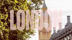 the big ben clock tower towering over the city of london