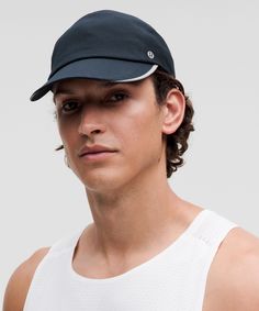 Short Jogs, Five Mile Sprints, Or Full-On Marathons-Whatever Distance Youre Running, This Lightweight Hat Provides Shade And Comfortable Ventilation. Designed For Running. Adjustable Back Closure For A Custom Fit. Lightweight Brim Is Curved For Optimal Shade And Comfort. Reflective Details. | Fast and Free Running Hat WovenAir Sporty Breathable Hat For Running, Breathable Functional Running Hat, Sporty 5-panel Hat For Hiking, Sporty Moisture-wicking Running Hat, Sporty Uv Protection Hat, One Size, Lululemon Gifts, Running Hats, Running Workout, Free Running