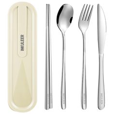 an assortment of utensils including forks, spoons and knives are shown in this image