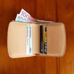 Leather Wallet A Handmade Bi-fold Leather Wallet Personalized Mens Walle Personalized Leather wallet Leather Valet Tray, Boyfriend Personalized Gifts, Hand Sewn Leather, Personalized Leather Wallet, Handmade Wallet, Handmade Wallets, Personalized Gifts For Men, Mens Wallet, Leather Key Fobs