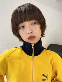 Zip Collar, Tracksuit Jacket, Women's Hair, Girls Hair, Hairstyles Haircuts, Hair Cut, Pose Reference, Hair And Makeup