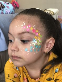 Simple Face Paint, Halloween Face Paint Ideas, Easter Face Paint, Rainbow Face Paint, Glitter Face Paint, Eye Face Painting, Cool Face Paint