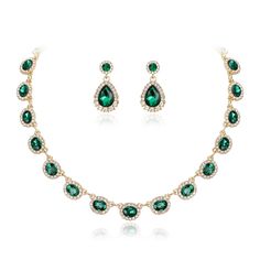 PRICES MAY VARY. 【Design】Elegant rhinestone wedding jewelry set with pear-shaped and oval drop for bridesmaid or bride. Wearing a strapless dinner dress, formal gown or casual wear, matching this costume necklace earrings sets, it will make you more eye-catching in any spccial occasions. 【Material】The bridal jewelry set is made of crystal and alloy. High Polished. Nickel-free, Hypoallergenic and Shiny Forever. Safe and comfortable to wear. 【Women's Jewelry Set Size】Necklace Length: 17-19.5in, Pe Quinceanera Earrings, Dinner Dress Formal, Costume Necklace, Earrings Sets, Wedding Jewelry Set, Costume Necklaces, Women's Jewelry Sets, Wedding Bridal Jewellery, Rhinestone Wedding