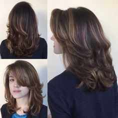 Medium Long Hairstyles For Women, Medium Long Hairstyles, Long Hairstyles For Women, Waves Haircut, Medium Layered Haircuts, Medium Layered, Braided Hairstyles For Teens, Medium Long Hair, Haircuts For Medium Hair