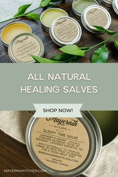 Check out our wide selection of handcrafted herbal salves. We have salves for pain, salves for inflammation, and salves for headaches. Our salves and balms are made from organic, local grown plants. Our topical salves help a variety of ailments and help to moisturize your skin. Shop our herbal salves such as our pain be gone salve, sleepy time salve, and sunshine salve. Salves And Balms, Sore Lower Back, Chapped Hands