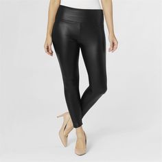 Alexi Faux Leather Legging - Black Stretch Faux Leather Leggings For Work, Versatile Leggings For Night Out In Fall, Versatile Leggings For Fall Night Out, Chic Stretch Faux Leather Leggings, Black Faux Leather Leggings For Work, Sleek Faux Leather Leggings For Winter, Faux Leather Leggings For Work, Leather Legging, Aerobics Workout