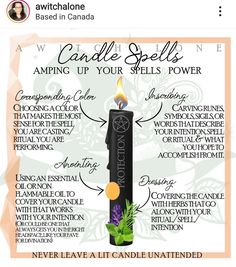 Candle Color Meanings Magic, Witchcraft Candle Magic, Candle Meanings, Candle Magick Spells, Candle Magik, Witchy Candles, Candle Color Meanings, Witchcraft Candles, Candle Magic Spells